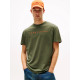 Tommy Hilfiger Ανδρική κοντομάνικη μπλούζα Regular Linear Logo Tee